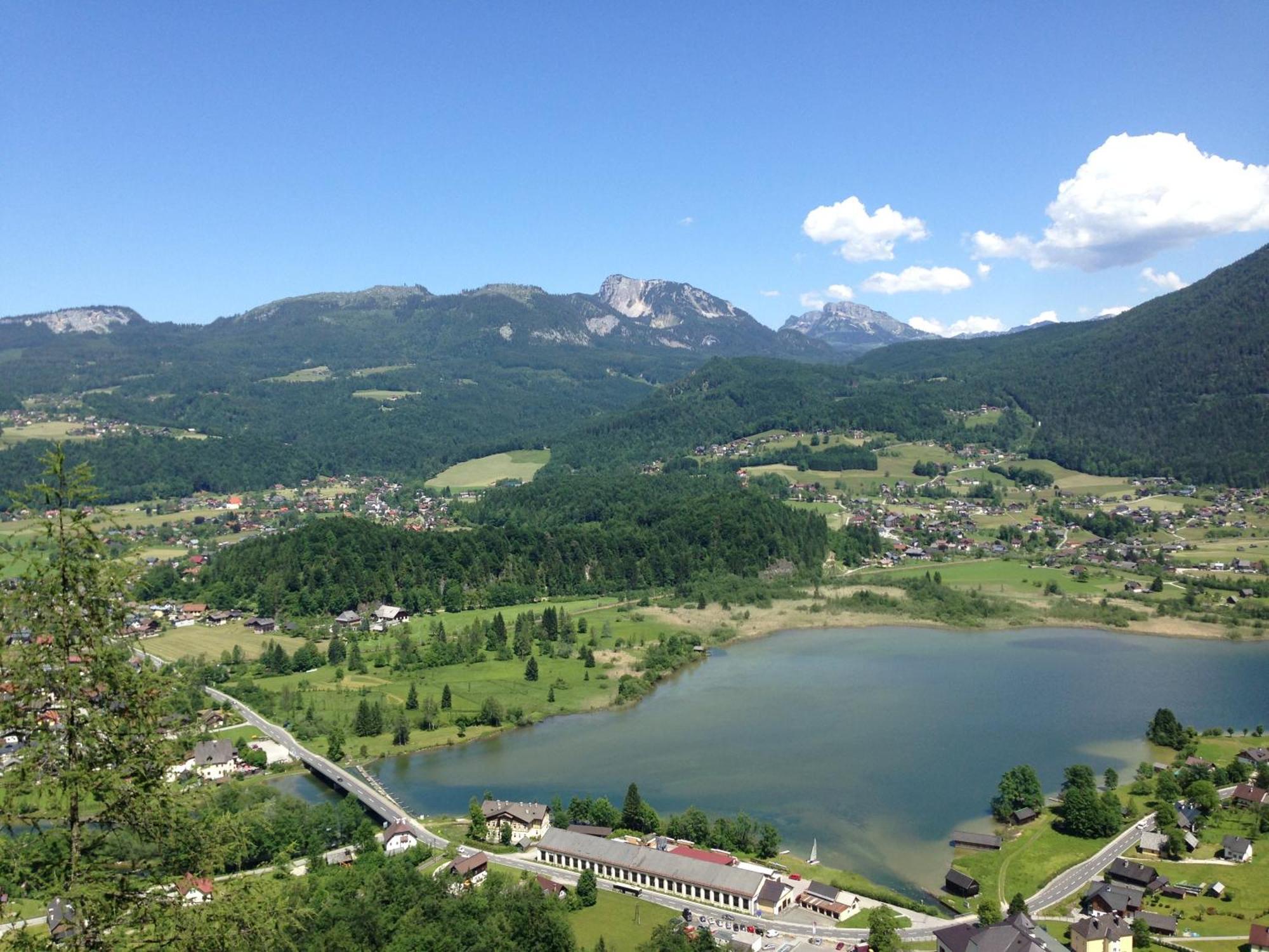 Ferienwohnung Panoramaglueck Bad Goisern am Hallstättersee Exterior foto